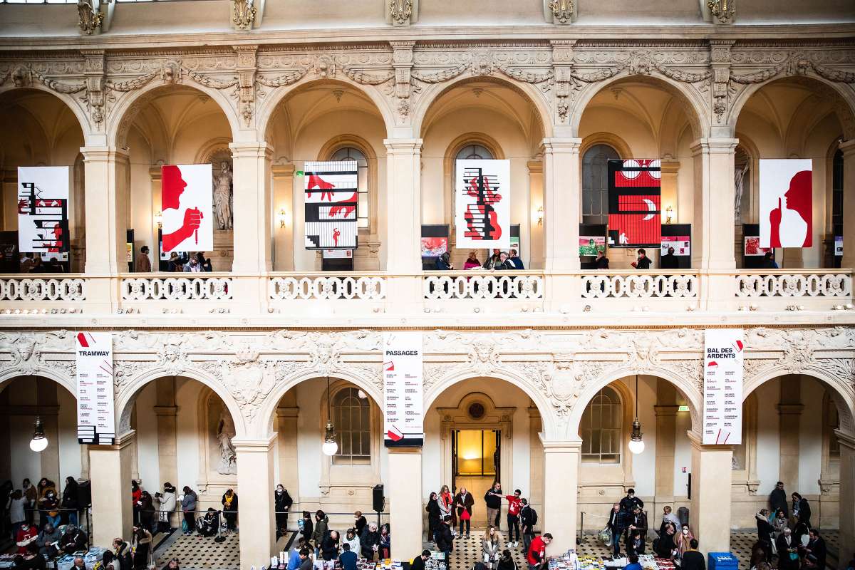 Quais du polar au Palais de la Bourse © Margaux Cormorèche