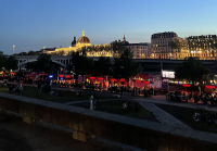 Péniches sur les Berges du Rhône © Doriane Bousquet