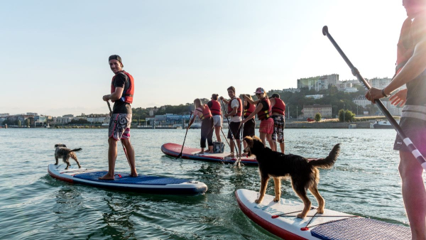 apéro paddle Lyon